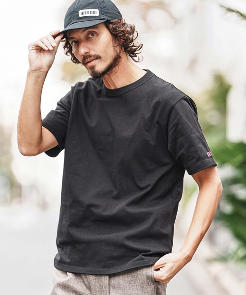 felkod(フィルコッド)の「mt10144-10oz Barcode Embroidery Tee Tシャツ(F26S300)(Tシャツ/カットソー・メンズ・ホワイト/ブラック/グレイッシュベージュ・S/M/L/XL)」の14枚目の写真
