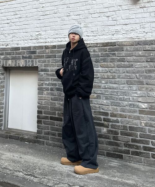 A NOTHING(アナッシング)の「HEAVY-TERRY BALLOON SWEAT PANTS (Charcoal)(スウェットパンツ・レディース・その他・LARGE/MEDIUM)」の6枚目の写真