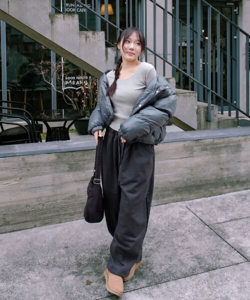 A NOTHING(アナッシング)の「HEAVY-TERRY BALLOON SWEAT PANTS (Charcoal)(スウェットパンツ・レディース・その他・LARGE/MEDIUM)」の9枚目の写真