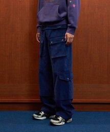 WMC（ダブリューエムシー）の「マルチポケットカーゴパンツ_NAVY（その他パンツ）」