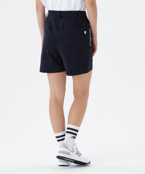 new balance golf】モノグラムロゴ柄 ジャージー キュロット (WOMENS