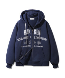 セール】ATHLETICS ツーウェイフードジップアップ BK7979_ネイビー
