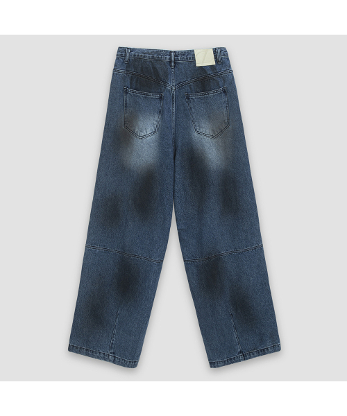 DWSE（ディーダブリューエスイー）の「オイルウォッシュデニムパンツ（ブルー）（デニムパンツ・メンズ・その他・MEDIUM/LARGE）」の3枚目の写真