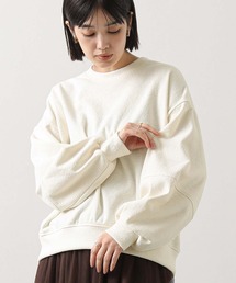 Gready Brilliant | 起毛ジャガード立体パフクルーネックカットソー(Tシャツ/カットソー)