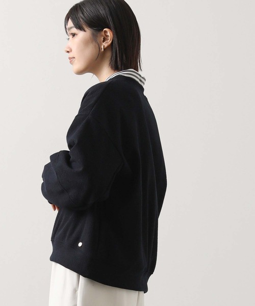 Gready Brilliant（グレディブリリアン）の「起毛ジャガード立体パフクルーネックカットソー（Tシャツ/カットソー・レディース・ネイビー/オフホワイト・38）」の17枚目の写真