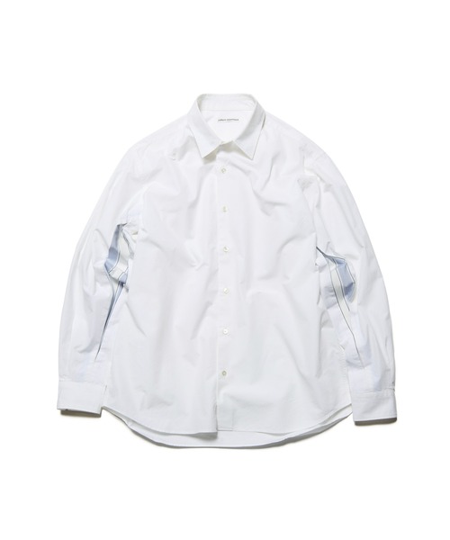 uniform experiment（ユニフォームエクスペリメント）の「VENTILATION RELAX-FIT L/S SHIRT（シャツ/ブラウス・メンズ・ライトブルー/ホワイト・1/2/3/4/5）」の2枚目の写真