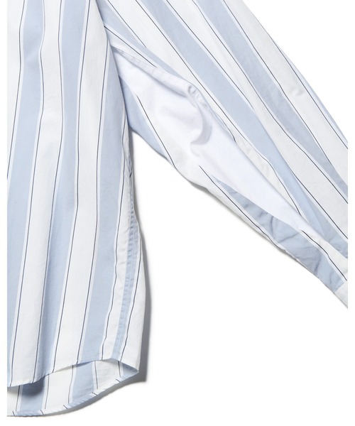 uniform experiment（ユニフォームエクスペリメント）の「VENTILATION RELAX-FIT L/S SHIRT（シャツ/ブラウス・メンズ・ライトブルー/ホワイト・1/2/3/4/5）」の7枚目の写真