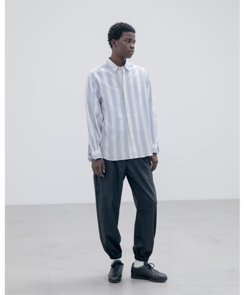 uniform experiment（ユニフォームエクスペリメント）の「VENTILATION RELAX-FIT L/S SHIRT（シャツ/ブラウス・メンズ・ライトブルー/ホワイト・1/2/3/4/5）」の3枚目の写真