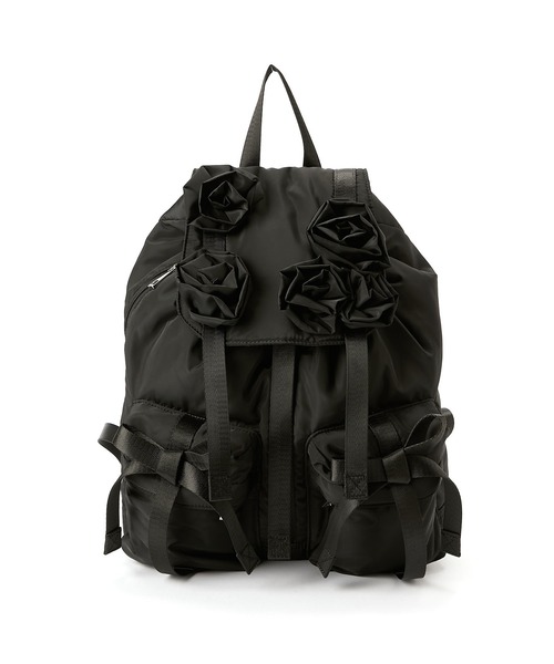 Casselini（キャセリーニ）の「Casselini(キャセリーニ)バラモチーフバックパック（バックパック/リュック・レディース・ブラック/カーキ・FREE）」の16枚目の写真