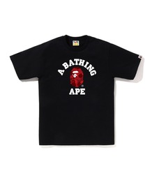 COLOR CAMO COLLEGE TEE