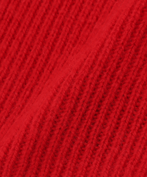 IENA（イエナ）の「ピュア カシミヤ グローブ（手袋・レディース・チャコールグレー/ホワイト/レッド・FREE）」の14枚目の写真