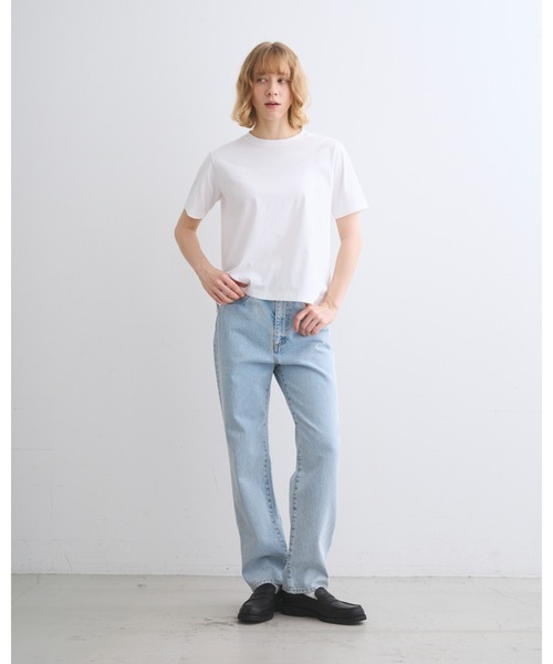 Traditional Weatherwear（トラディショナルウェザーウェア）の「UNIONSLACKS 301D（デニムパンツ・レディース・ブルー系その他2・S/XS）」の2枚目の写真