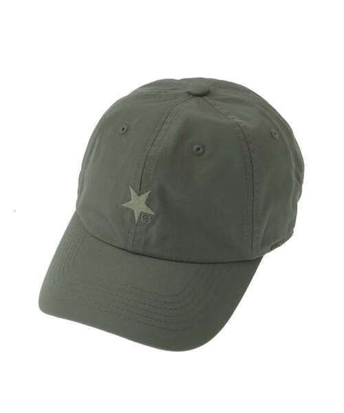 CONVERSE TOKYO（コンバーストウキョウ）の「DIAGONAL STAR★ TWILL CAP（キャップ・レディース・カーキ/ブラック/ベージュ・FREE）」の3枚目の写真