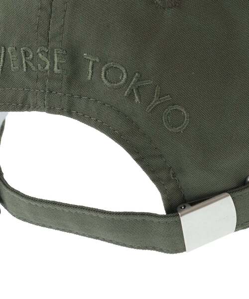 CONVERSE TOKYO（コンバーストウキョウ）の「DIAGONAL STAR★ TWILL CAP（キャップ・レディース・カーキ/ブラック/ベージュ・FREE）」の7枚目の写真