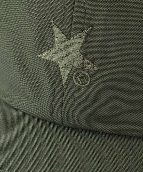 CONVERSE TOKYO（コンバーストウキョウ）の「DIAGONAL STAR★ TWILL CAP（キャップ・レディース・カーキ/ブラック/ベージュ・FREE）」の8枚目の写真