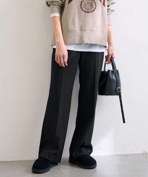≪WEB限定 / 追加≫裏起毛フレアパンツ 6（スラックス）｜FRAMeWORK