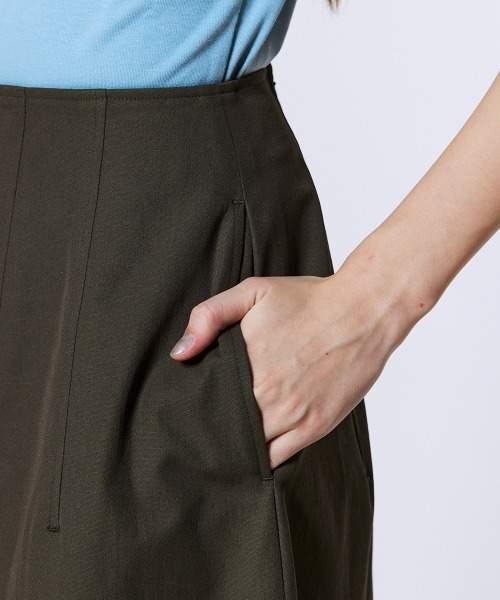 Sov.（ソブ）の「リランチェス マキシスカート（スカート・レディース・カーキ/オフホワイト・36/38）」の8枚目の写真