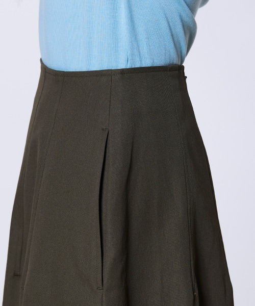 Sov.（ソブ）の「リランチェス マキシスカート（スカート・レディース・カーキ/オフホワイト・36/38）」の9枚目の写真