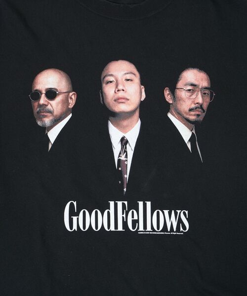 DAIRIKU(ダイリク)の「DAIRIKU / ダイリク×WILYWNKA Movie"GoodFellows" Print(Tシャツ/カットソー・メンズ・ブラック・FREE)」の4枚目の写真