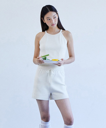 AVAM HOME（アバムホーム）の「String Knit Shorts Ivory（その他パンツ）」