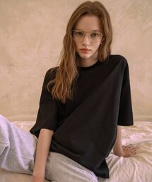 VANONE ATELIER（バノンアトリエ）の「A3414 Boyfriend T-shirt_Black（Tシャツ/カットソー）」