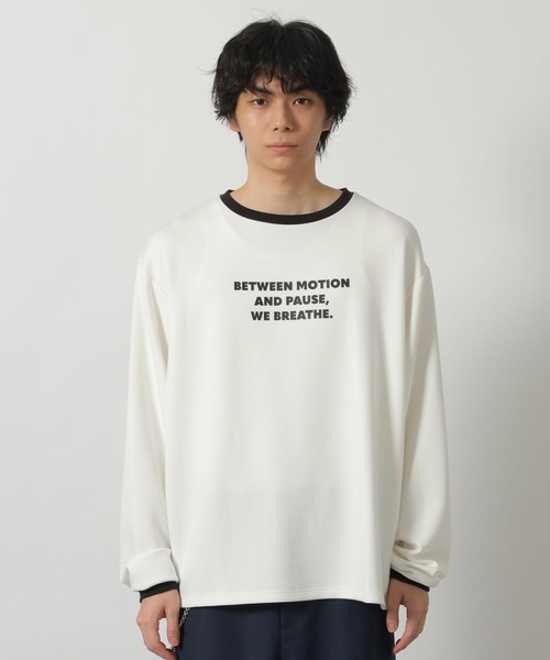 LAKOLE(ラコレ)の「トリムダンボールロンT / 638232(Tシャツ/カットソー・メンズ・ピンク/ホワイト/ブラック・LARGE/MEDIUM)」の8枚目の写真