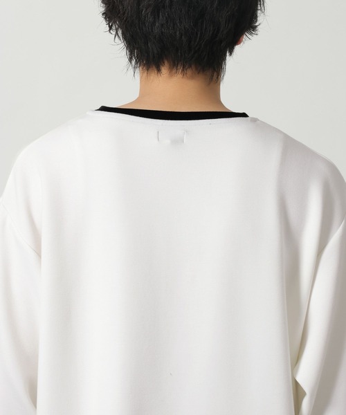 LAKOLE(ラコレ)の「トリムダンボールロンT / 638232(Tシャツ/カットソー・メンズ・ピンク/ホワイト/ブラック・LARGE/MEDIUM)」の14枚目の写真
