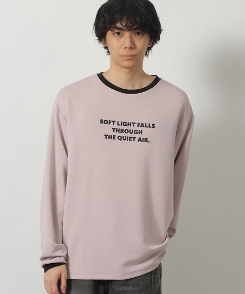 LAKOLE(ラコレ)の「トリムダンボールロンT / 638232(Tシャツ/カットソー・メンズ・ピンク/ホワイト/ブラック・LARGE/MEDIUM)」の22枚目の写真