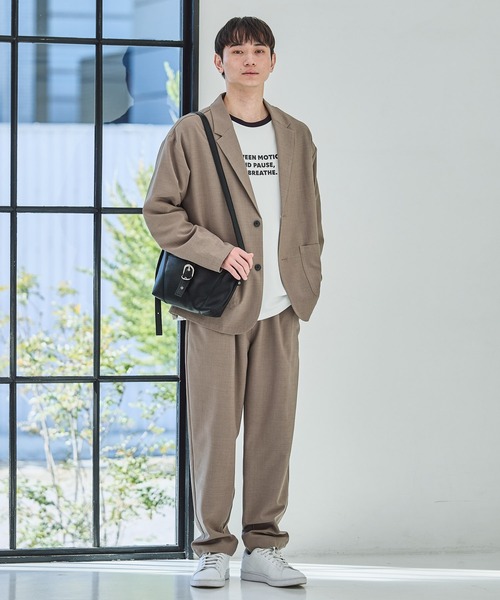 LAKOLE(ラコレ)の「トリムダンボールロンT / 638232(Tシャツ/カットソー・メンズ・ピンク/ホワイト/ブラック・LARGE/MEDIUM)」の18枚目の写真