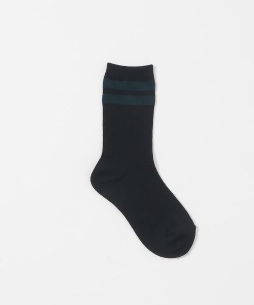 URBAN RESEARCH DOORS（アーバンリサーチドアーズ）の「ラインリブソックス(KIDS)（ソックス/靴下・キッズ・ブルー系その他・17-19cm）」の5枚目の写真