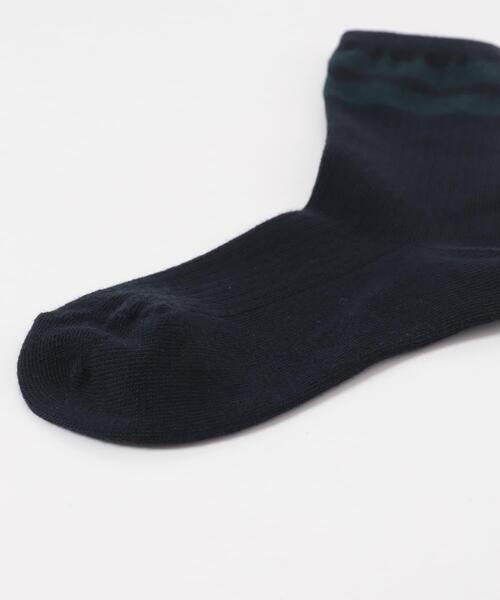 URBAN RESEARCH DOORS（アーバンリサーチドアーズ）の「ラインリブソックス(KIDS)（ソックス/靴下・キッズ・ブルー系その他・17-19cm）」の6枚目の写真