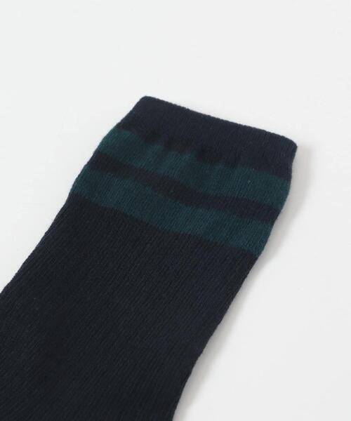 URBAN RESEARCH DOORS（アーバンリサーチドアーズ）の「ラインリブソックス(KIDS)（ソックス/靴下・キッズ・ブルー系その他・17-19cm）」の7枚目の写真