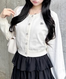 INGNI | ビジューボタンニットカーディガン(カーディガン/ボレロ)