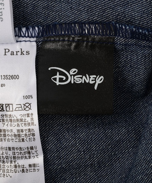 Disney（ディズニー）の「ミッキー&フレンズ/花柄デニムシャツ（シャツ/ブラウス・レディース・インディゴブルー/ライトインディゴブルー・FREE）」の15枚目の写真