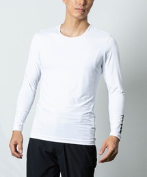 ＜MENS>UV冷感クルーネックインナー