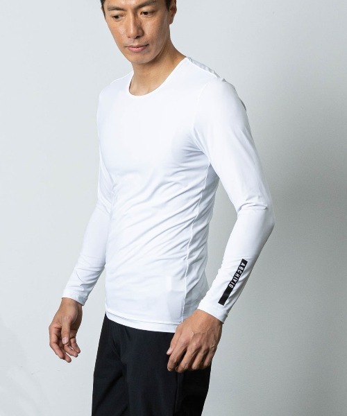 archivio(アルチビオ)の「<MENS>UV冷感クルーネックインナー(その他トップス・メンズ・ホワイト/ブラック・LL/L/M)」の7枚目の写真
