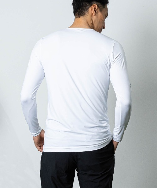 archivio(アルチビオ)の「<MENS>UV冷感クルーネックインナー(その他トップス・メンズ・ホワイト/ブラック・LL/L/M)」の8枚目の写真