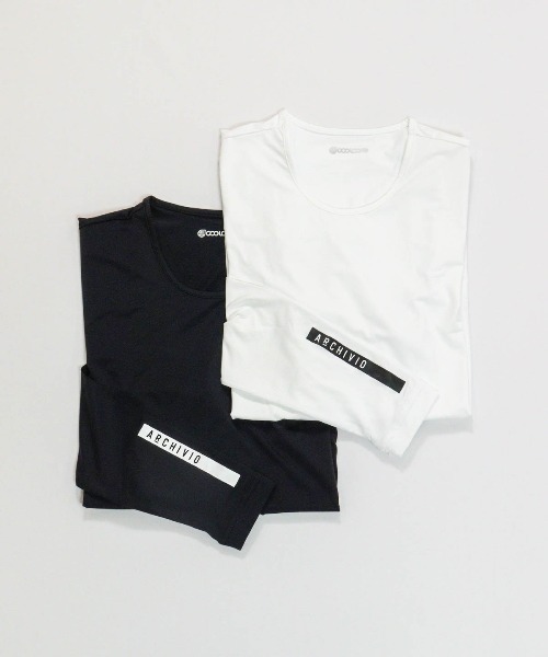 archivio(アルチビオ)の「<MENS>UV冷感クルーネックインナー(その他トップス・メンズ・ホワイト/ブラック・LL/L/M)」の17枚目の写真