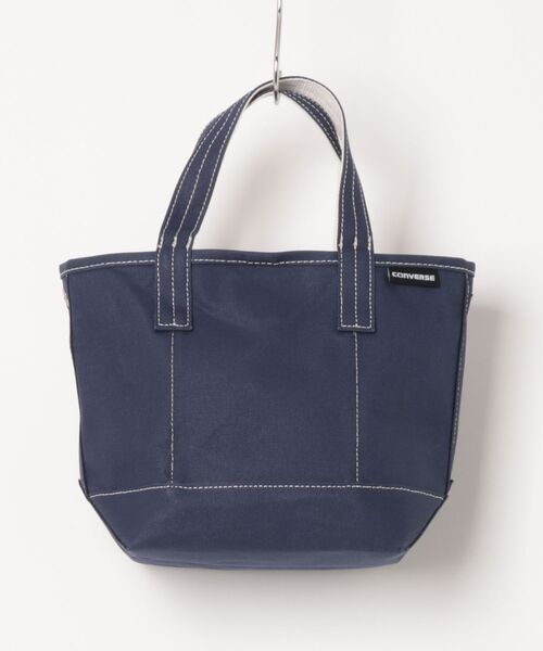 CONVERSE(コンバース)の「【CONVERSE】CV AS CANVAS TOTE BAG S / コンバース ロゴ コットンキャンバストートバッグ Sサイズ(トートバッグ・メンズ・オフホワイト/ライトブラウン/ベージュ/ブラック・FREE)」の5枚目の写真