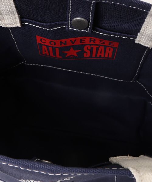CONVERSE(コンバース)の「【CONVERSE】CV AS CANVAS TOTE BAG S / コンバース ロゴ コットンキャンバストートバッグ Sサイズ(トートバッグ・メンズ・オフホワイト/ライトブラウン/ベージュ/ブラック・FREE)」の7枚目の写真