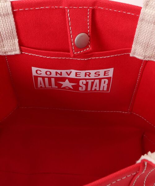 CONVERSE(コンバース)の「【CONVERSE】CV AS CANVAS TOTE BAG S / コンバース ロゴ コットンキャンバストートバッグ Sサイズ(トートバッグ・メンズ・オフホワイト/ライトブラウン/ベージュ/ブラック・FREE)」の9枚目の写真