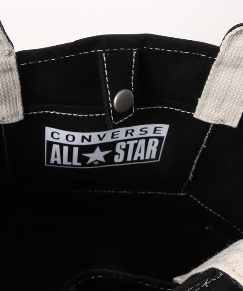 CONVERSE(コンバース)の「【CONVERSE】CV AS CANVAS TOTE BAG S / コンバース ロゴ コットンキャンバストートバッグ Sサイズ(トートバッグ・メンズ・オフホワイト/ライトブラウン/ベージュ/ブラック・FREE)」の10枚目の写真