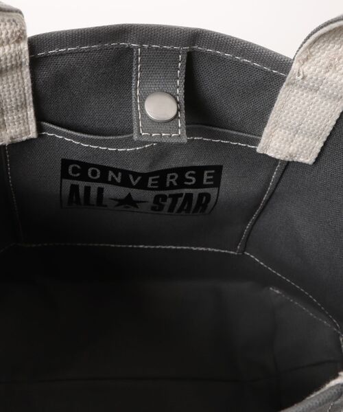 CONVERSE(コンバース)の「【CONVERSE】CV AS CANVAS TOTE BAG S / コンバース ロゴ コットンキャンバストートバッグ Sサイズ(トートバッグ・メンズ・オフホワイト/ライトブラウン/ベージュ/ブラック・FREE)」の11枚目の写真