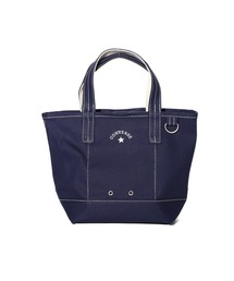 【CONVERSE】CV AS CANVAS TOTE BAG S / コンバース ロゴ コットンキャンバストートバッグ Sサイズ