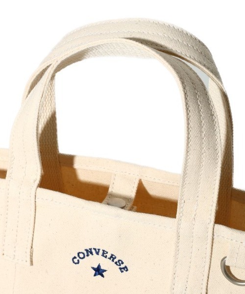 CONVERSE】CV AS CANVAS TOTE BAG S / コンバース ロゴ コットン