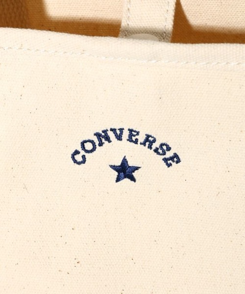CONVERSE(コンバース)の「【CONVERSE】CV AS CANVAS TOTE BAG S / コンバース ロゴ コットンキャンバストートバッグ Sサイズ(トートバッグ・メンズ・オフホワイト/ライトブラウン/ベージュ/ブラック/グレー/レッド/ネイビー/カーキ・FREE)」の22枚目の写真
