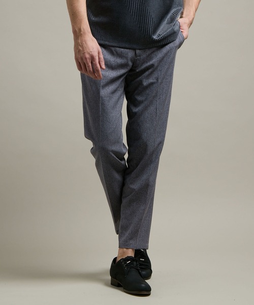 HIDEAWAYS NICOLE(ハイダウェイニコル)の「【HIDEAWAYS BLACK】シャリルジャージー イージースラックス(スラックス・メンズ・グレー/ブルー/ライトベージュ/ネイビー・SMALL/MEDIUM/LARGE/X-LARGE)」の12枚目の写真