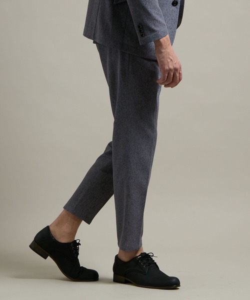 HIDEAWAYS NICOLE(ハイダウェイニコル)の「【HIDEAWAYS BLACK】シャリルジャージー イージースラックス(スラックス・メンズ・グレー/ブルー/ライトベージュ/ネイビー・SMALL/MEDIUM/LARGE/X-LARGE)」の13枚目の写真