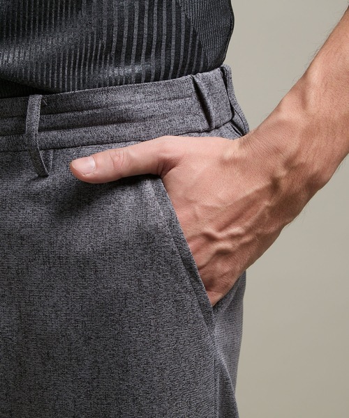 HIDEAWAYS NICOLE(ハイダウェイニコル)の「【HIDEAWAYS BLACK】シャリルジャージー イージースラックス(スラックス・メンズ・グレー/ブルー/ライトベージュ/ネイビー・SMALL/MEDIUM/LARGE/X-LARGE)」の18枚目の写真