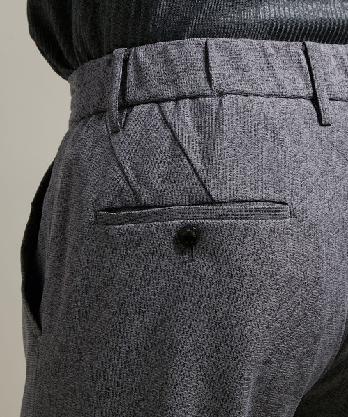 HIDEAWAYS NICOLE(ハイダウェイニコル)の「【HIDEAWAYS BLACK】シャリルジャージー イージースラックス(スラックス・メンズ・グレー/ブルー/ライトベージュ/ネイビー・SMALL/MEDIUM/LARGE/X-LARGE)」の19枚目の写真